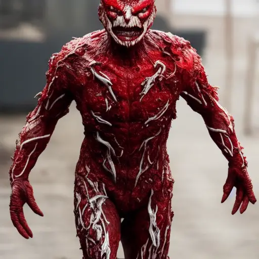 Carnage cosplay bodyshot