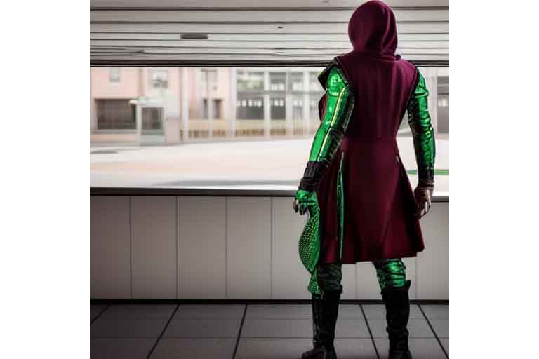 Mysterio budget cosplay 7