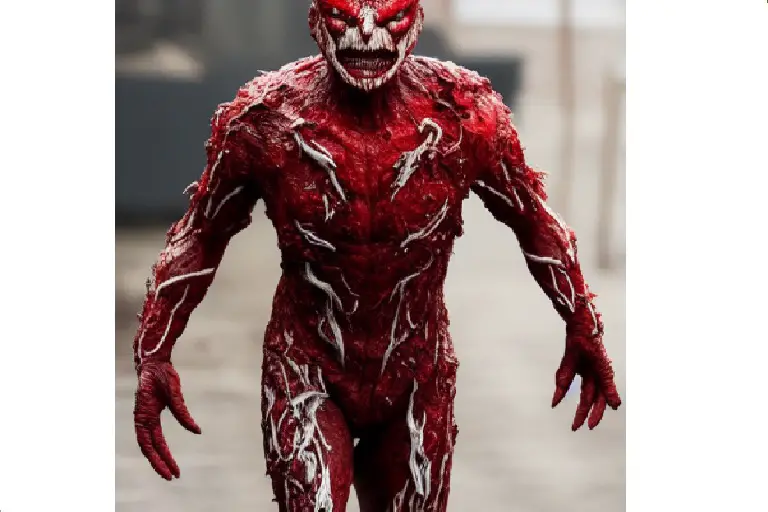 Carnage cosplay on a budget