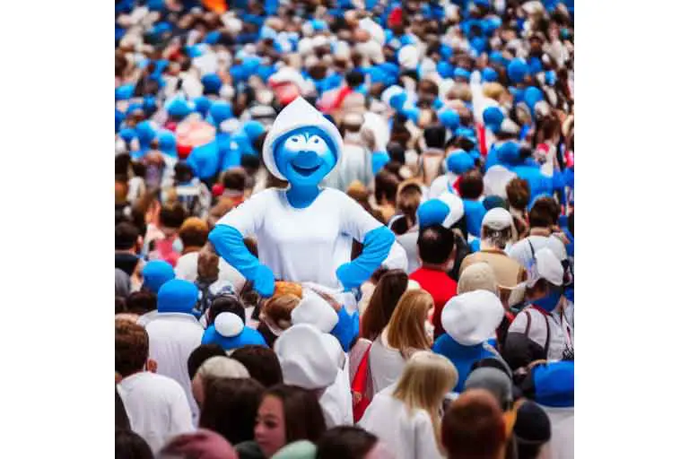 How To Cosplay As A Smurf On A Budget
