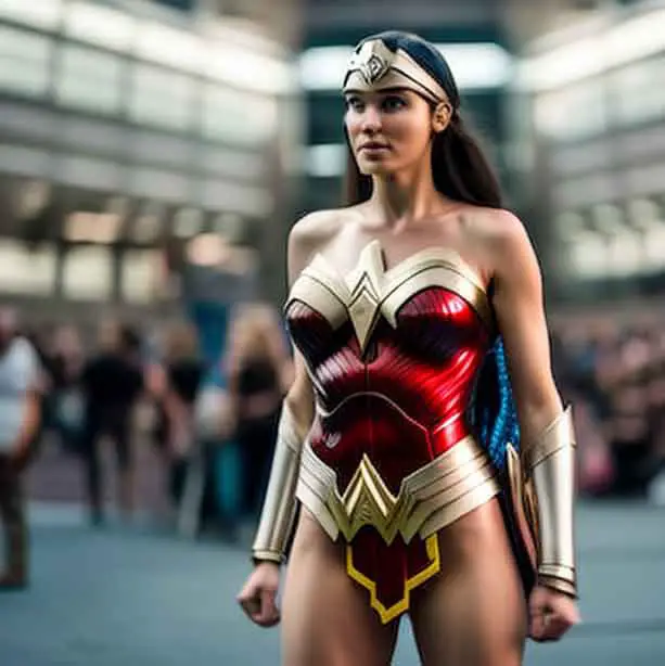 DIY Wonder woman cosplay foam armor