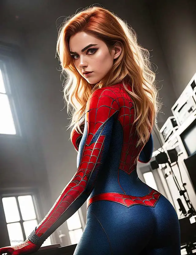 spiderman cosplay by female