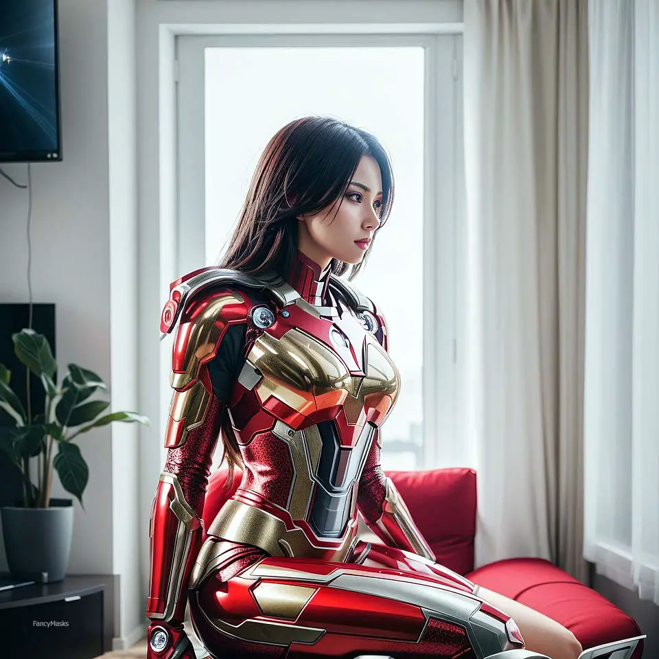 cosplay ironman worn by female 1